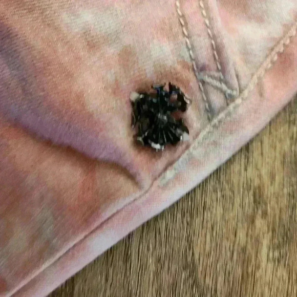 Maison Scotch Pink And White stretch Jeans size 28/32 - Picture 4 of 8